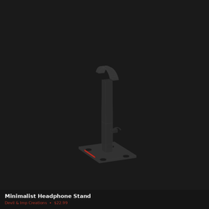 Minimalist Headphone Stand